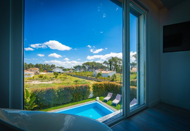 Casa em Aroeira - Casa Nilo Design - Villa avec piscine près des pla Casa em Aroeira - Casa Nilo Design - Villa avec piscine près des pla